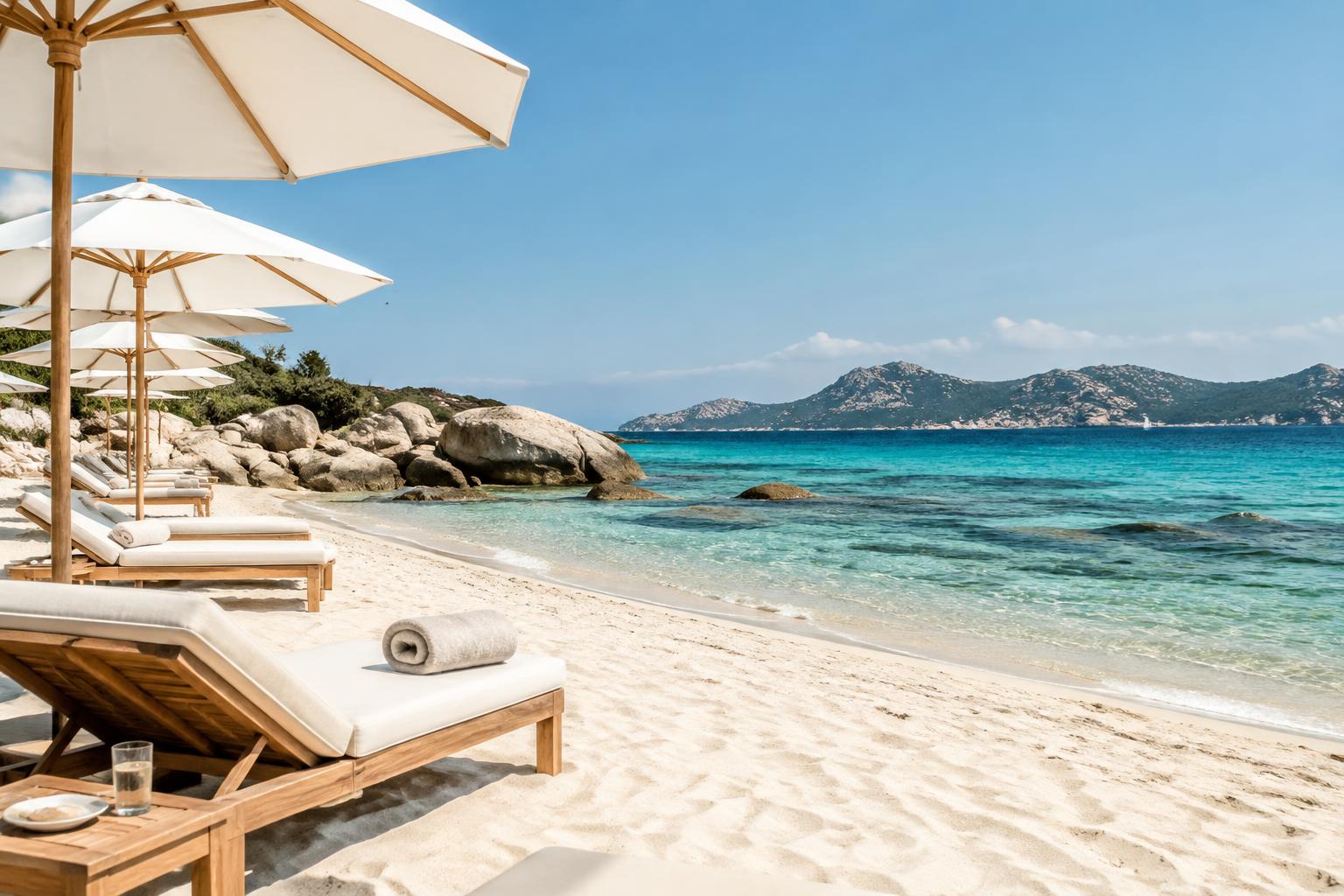 La spiaggia del Maklas a Cala Sinzias
